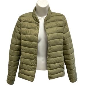 COPY - Sage Colored Puffer Jacket